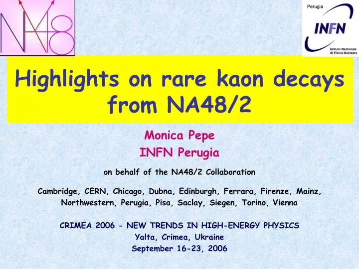 highlights on rare kaon decays from na48 2