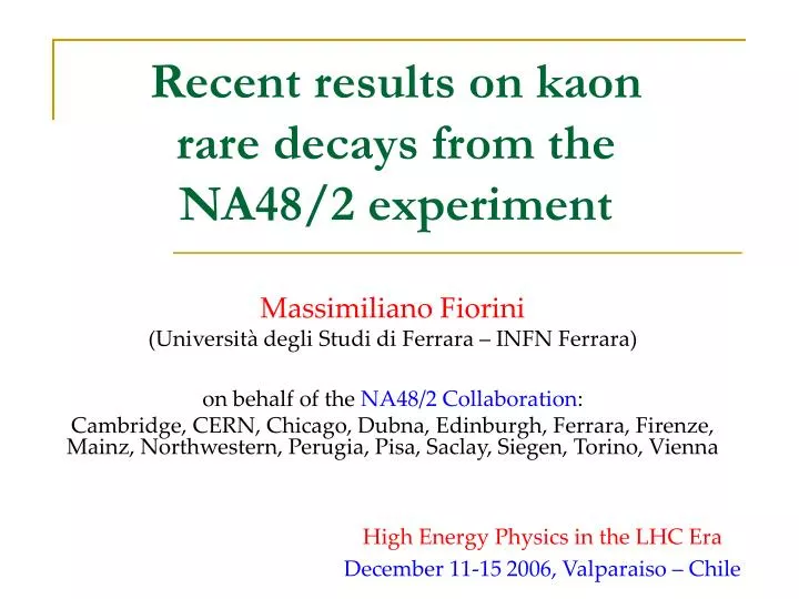 recent results on kaon rare decays from the na48 2 experiment