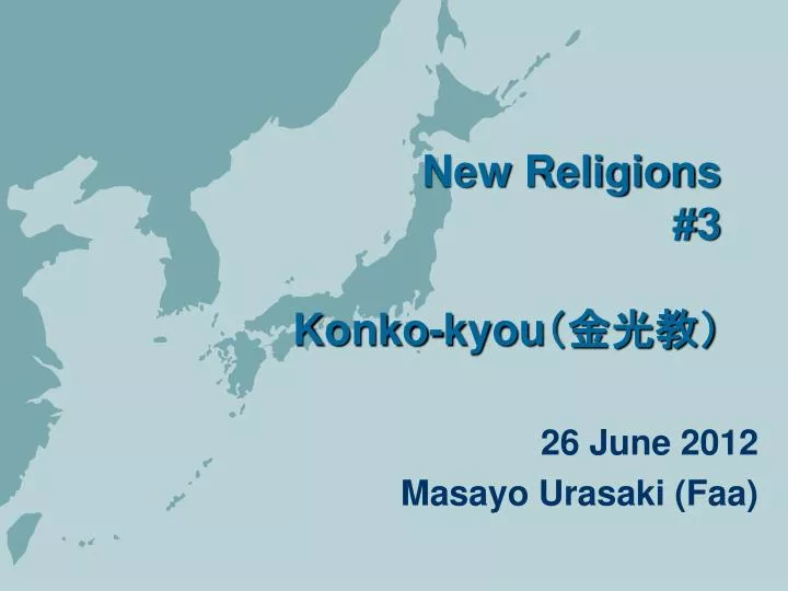 new religions 3 konko kyou