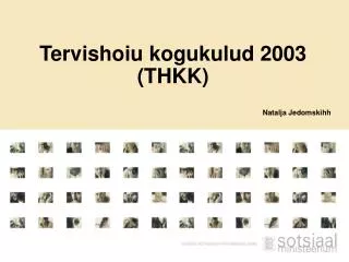 tervishoiu kogukulud 2003 thkk