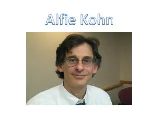 Alfie Kohn