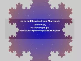 Log on and Download from Sharepoint :