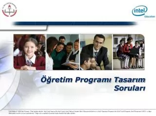 retim program tasar m sorular