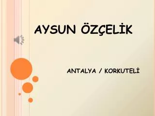 aysun z el k