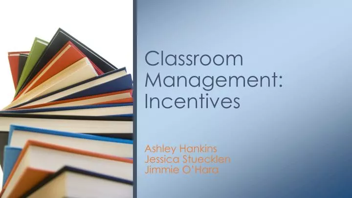 classroom management incentives