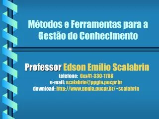 m todos e ferramentas para a gest o do conhecimento