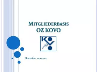 mitgliederbasis oz kovo