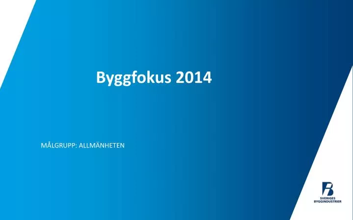 byggfokus 2014