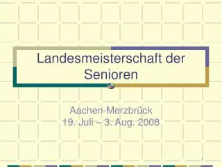 landesmeisterschaft der senioren