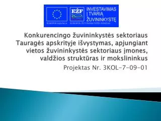 projektas nr 3kol 7 09 01