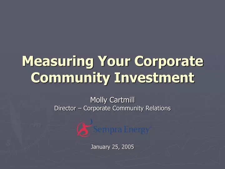measuring your corporate community investment