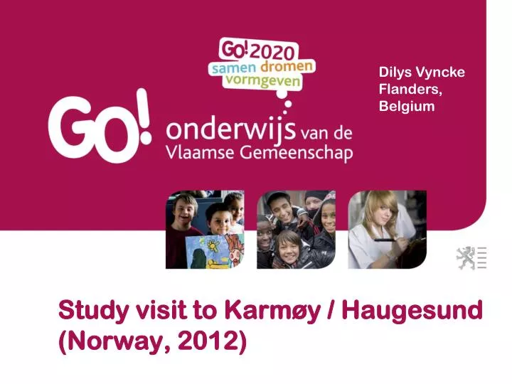 study visit to karm y haugesund norway 2012