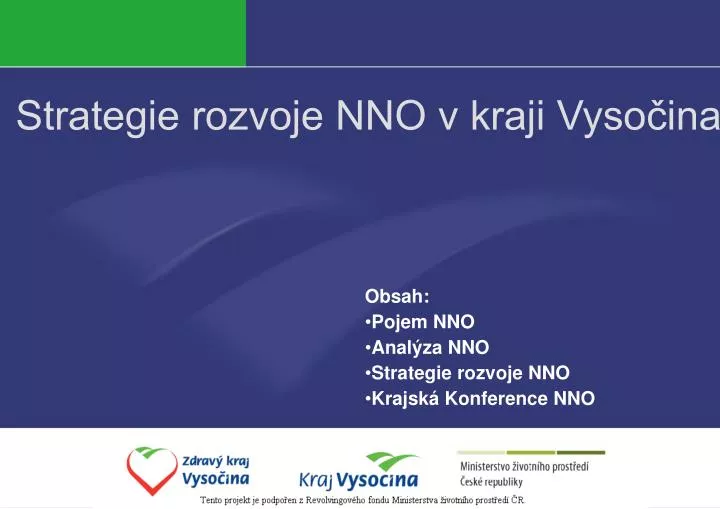 strategie rozvoje nno v kraji vyso ina