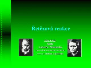 et zov reakce