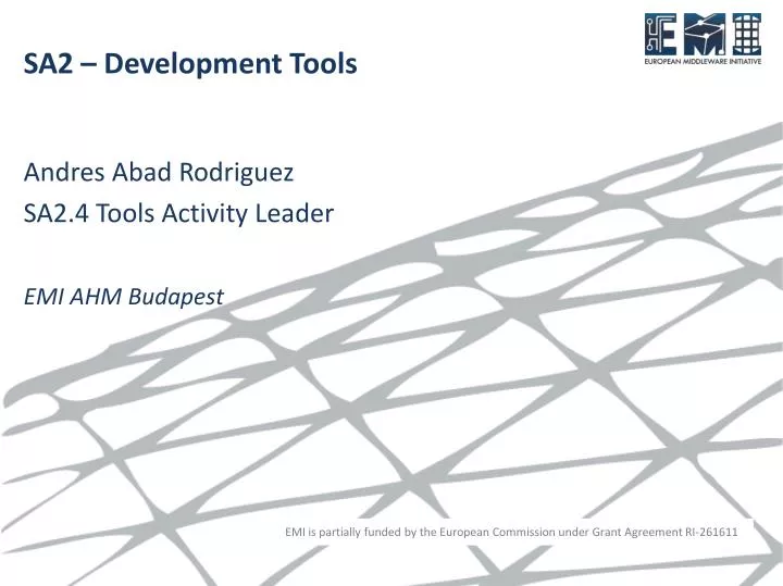 sa2 development tools