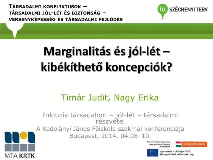 marginalit s s j l l t kib k thet koncepci k