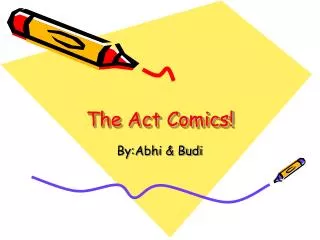 the act comics
