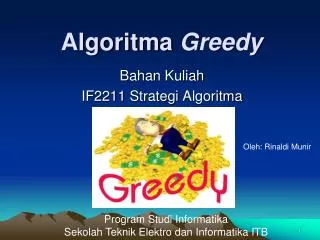 algoritma greedy