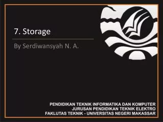 7 storage