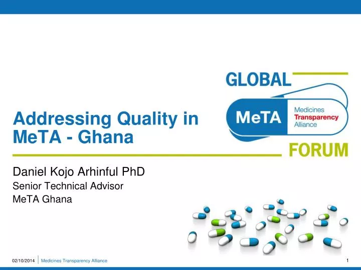 addressing quality in meta ghana