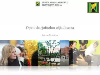 opetusharjoittelun ohjauksesta