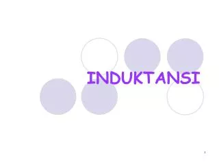 induktansi