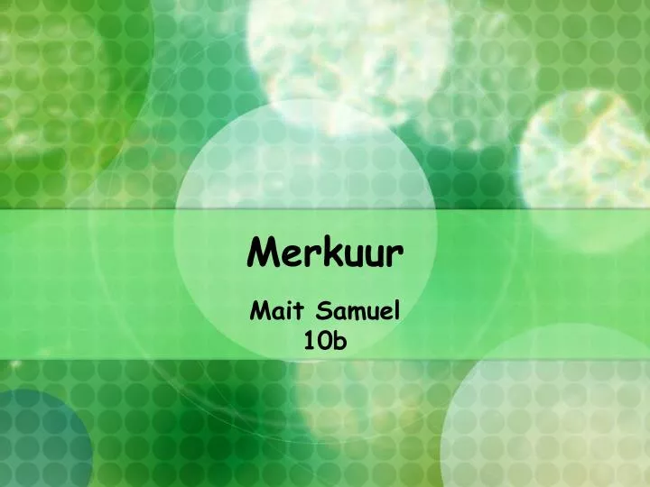 merkuur