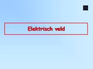 elektrisch veld