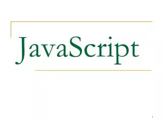 javascript