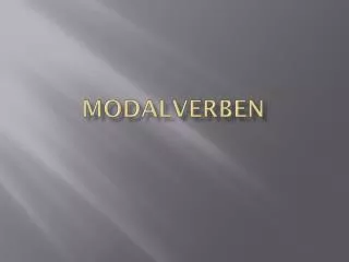 modalverben