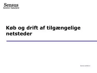 k b og drift af tilg ngelige netsteder
