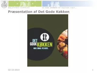 pr sentation af det gode k kken