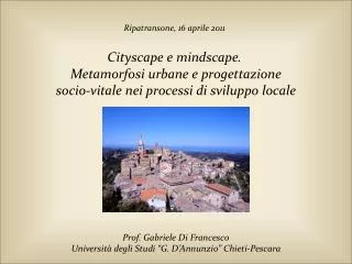 cityscape e mindscape