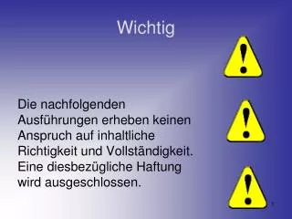 wichtig