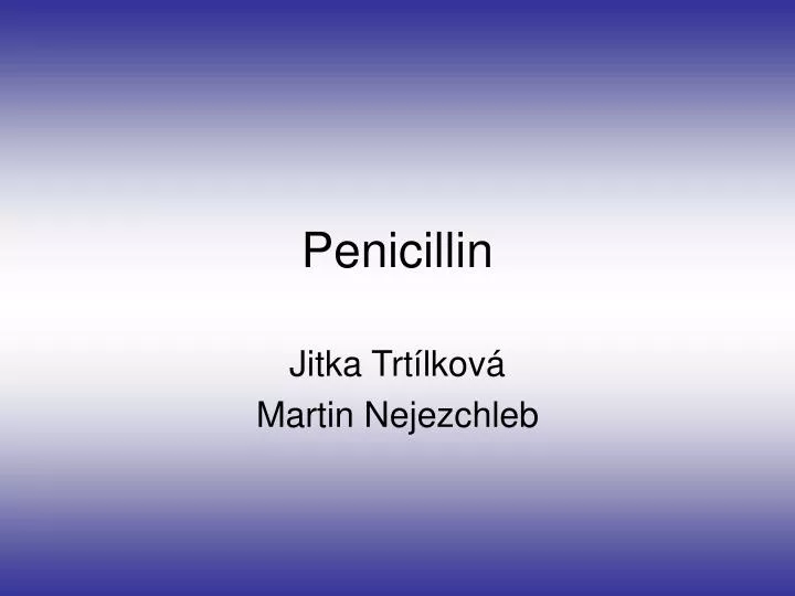 penicillin