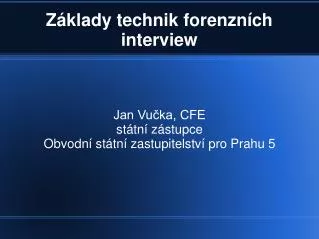 jan vu ka cfe st tn z stupce obvodn st tn zastupitelstv pro prahu 5