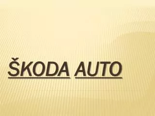 koda auto