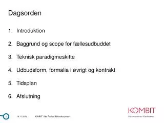 dagsorden