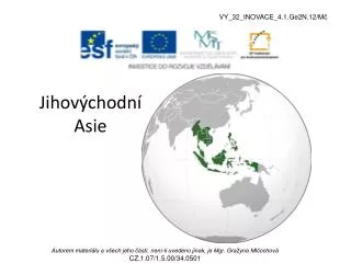 jihov chodn asie