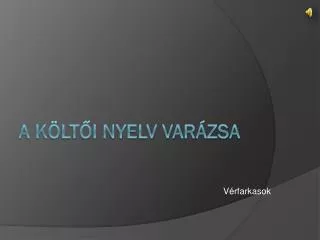 v rfarkasok