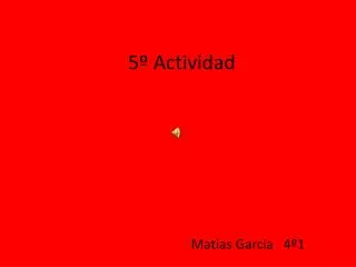 5 actividad