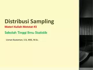 distribusi sampling