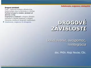 drogov z vislosti