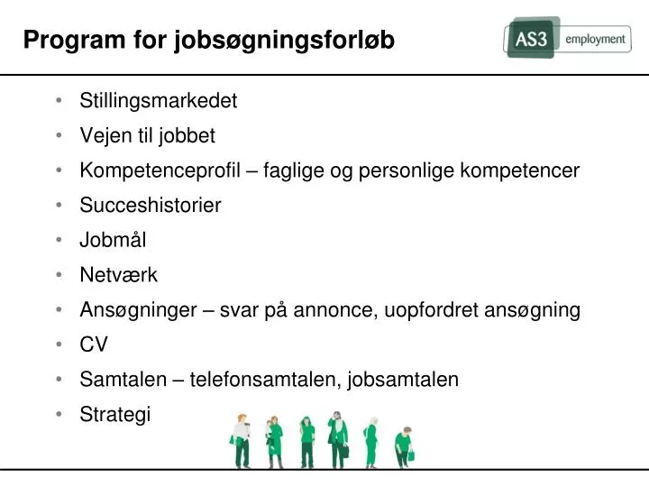 program for jobs gningsforl b