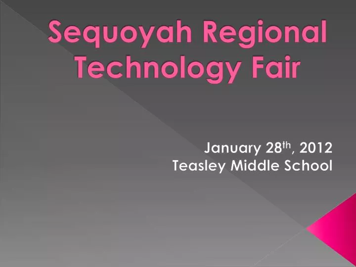 sequoyah regional technology fair