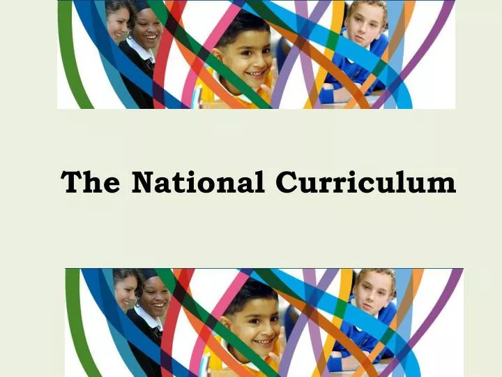 the national curriculum