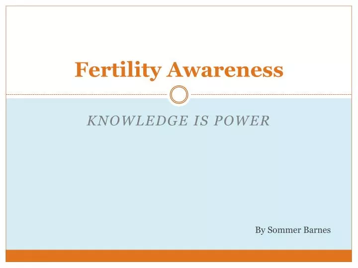 fertility awareness