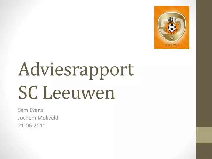 adviesrapport sc leeuwen