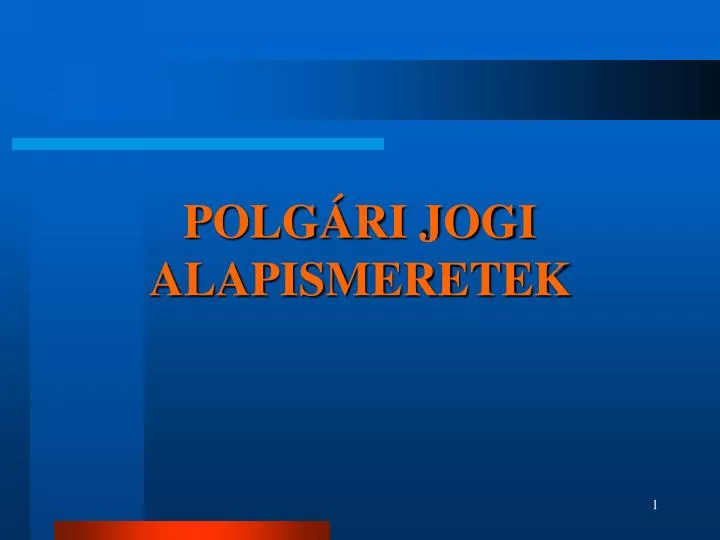 polg ri jogi alapismeretek