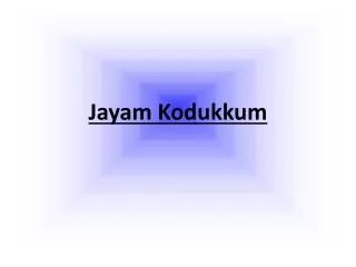 jayam kodukkum
